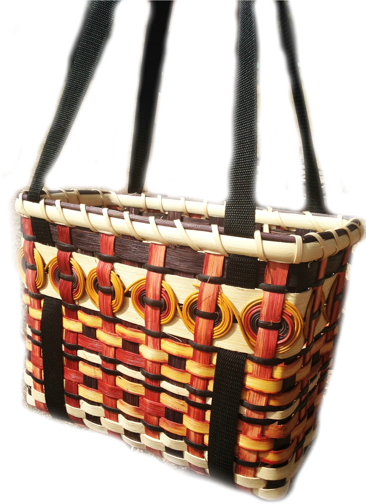 Black Eyed Susan Tote - Shoulder Bag (1474x1726), Png Download