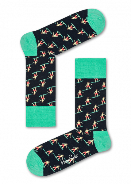 Happy Socks Surfer (427x600), Png Download