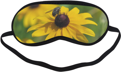 Black Eyed Susan Sleeping Mask Sleeping Mask - Blindfold (500x500), Png Download