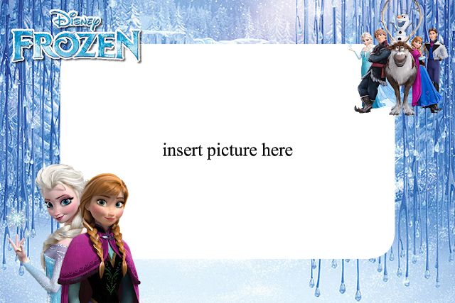 Frozen Png Frame01 - Portable Network Graphics (640x427), Png Download