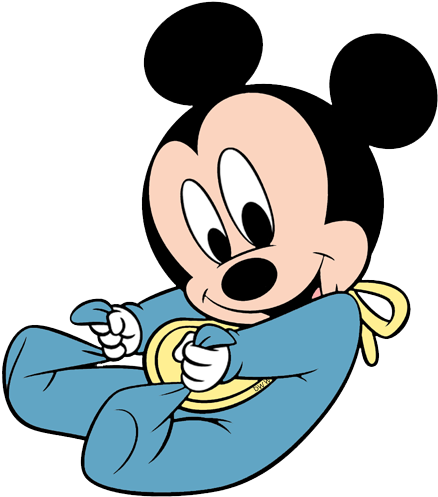 Baby Goofy Png Download - Baby Mickey Mouse Png (450x515), Png Download