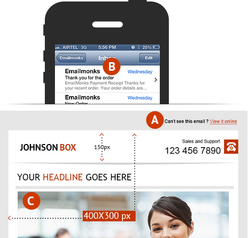 Point - Email Marketing Design Pixels (492x471), Png Download