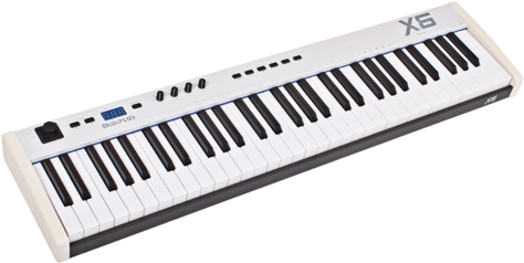 X6 Midiplus Teclado Controlador Midi 61 Teclas - Kadence Midiplus 61 Key (480x295), Png Download