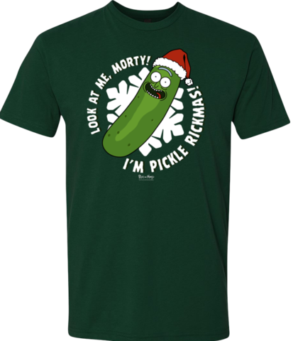 I'm Pickle Rickmas - Zucchini (413x480), Png Download