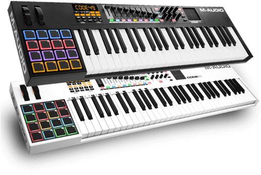 Controlador Midi M- Audio - M Audio Code 61 Precio (517x697), Png Download