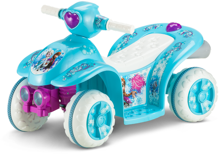 Disney Frozen Toddler Quad - Kid Trax Frozen 6v Toddler Quad Ride (900x600), Png Download