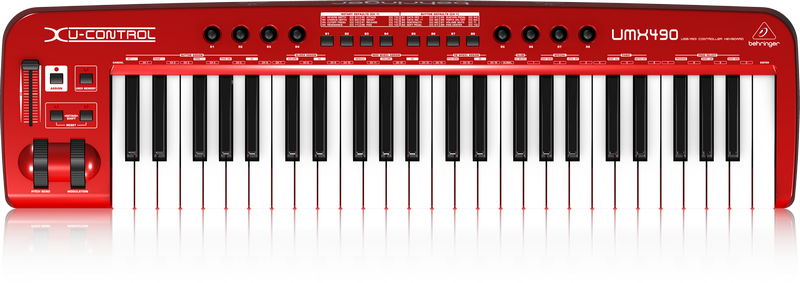 Umx490 - Behringer Umx 490 U-control (800x283), Png Download