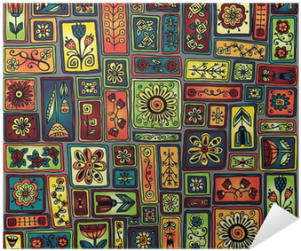 Sampler Doodle Flowers, Leaves, Hearts - Pattern (400x400), Png Download