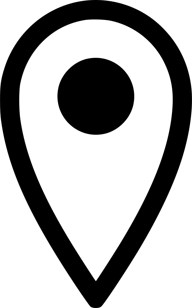 Location Marker Svg Png Icon Free Download - Scalable Vector Graphics (612x980), Png Download