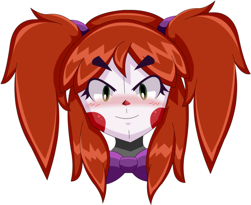 Clip Art Transparent Stock Baby Front Face Fnaf - Sister Location Fnia Png (1024x720), Png Download