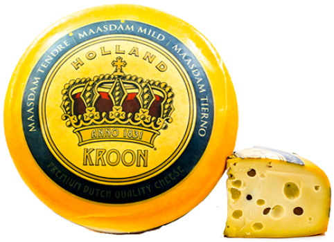 Maasdam Cheese (540x540), Png Download