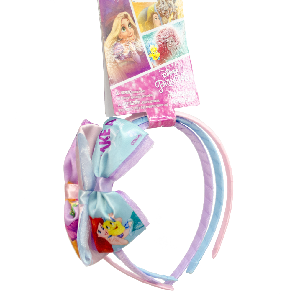 Disney Princess Set De 3 Diademas Con Moño - Disney Princess Set (1000x1000), Png Download