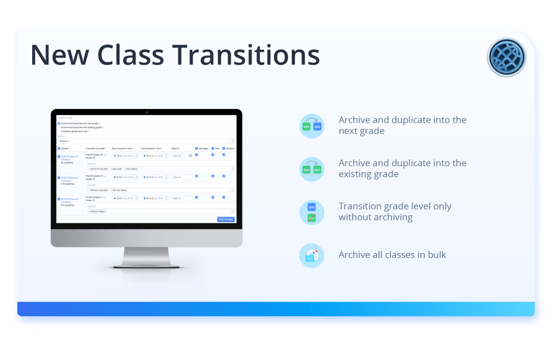 Introducing Our New Class Transitions - Teacher (1080x675), Png Download