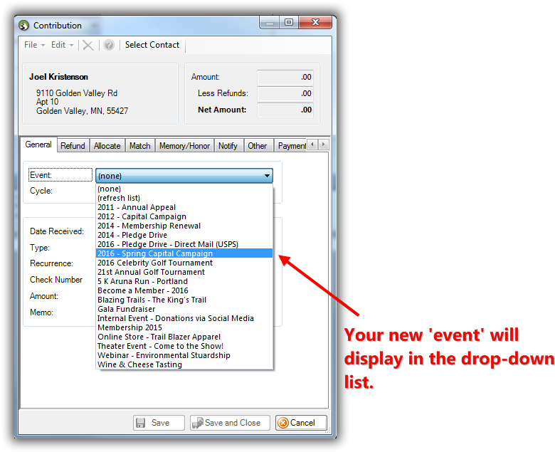 How To Add A New 'event' To The Drop-down List For - Field Squared Inc. (797x636), Png Download