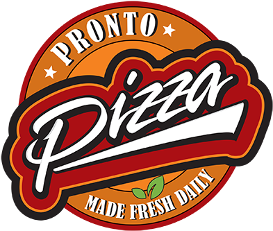 Pronto Pizza Logo (400x358), Png Download