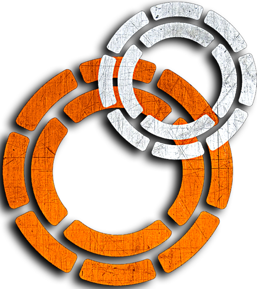 Live - Circle Orange Png Texture (514x578), Png Download