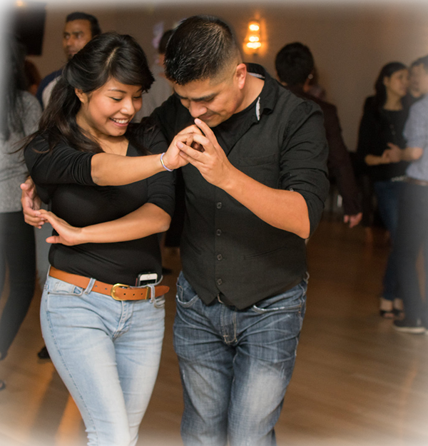 We Offer Beginning & Intermediate Group Lessons In - Dance (600x625), Png Download