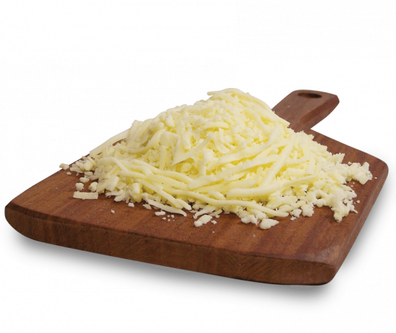 Mozzarella Rayada - Queso Blanco Rallado Png (567x477), Png Download