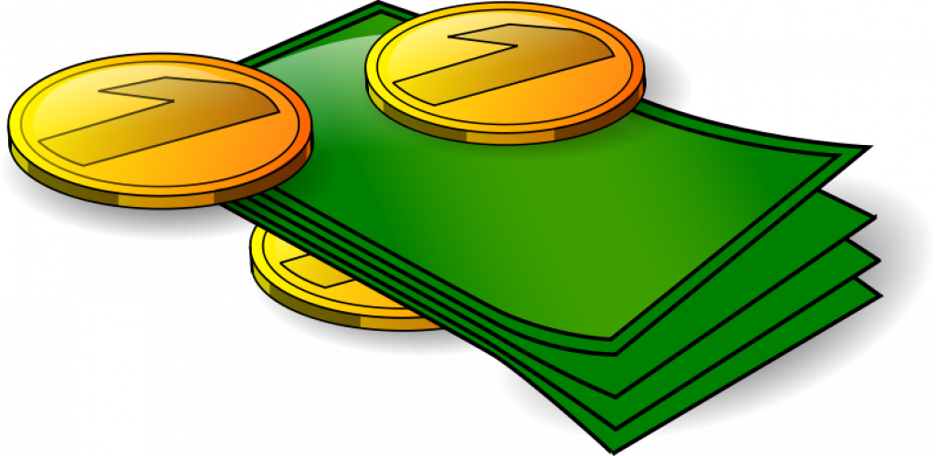Money Vector Image - Money Clipart Png Transparent (1025x500), Png Download