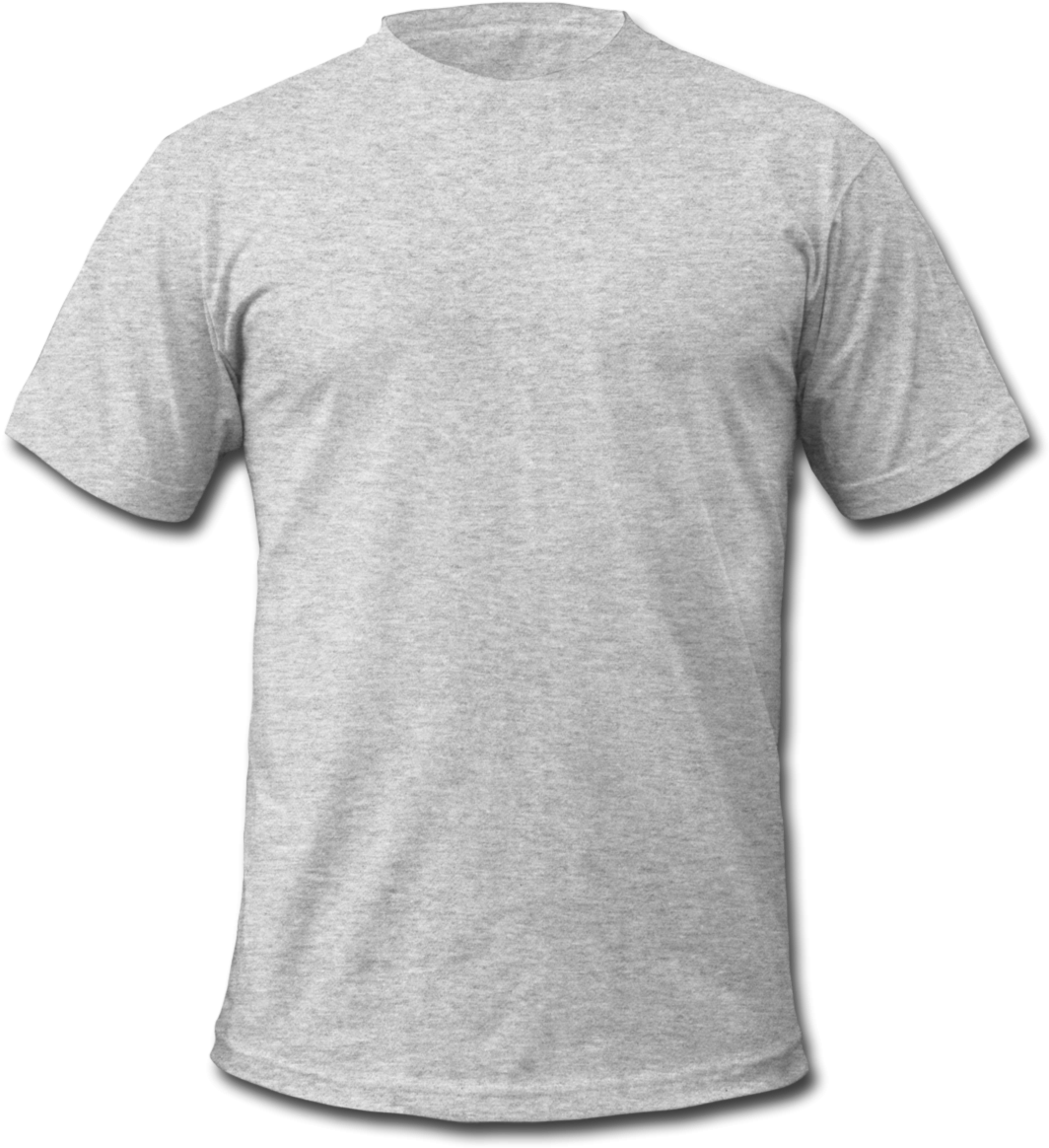 Gray T-shirt Unique - Plain Grey T Shirt Mens (1200x1200), Png Download
