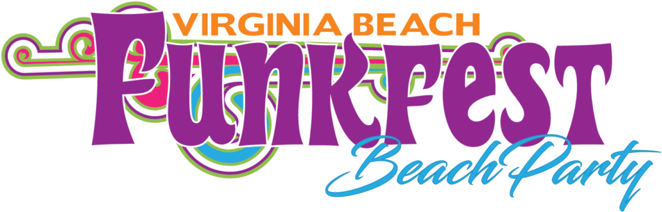 Virginia Beach Funkfest Beach Party - Graphic Design (1024x353), Png Download