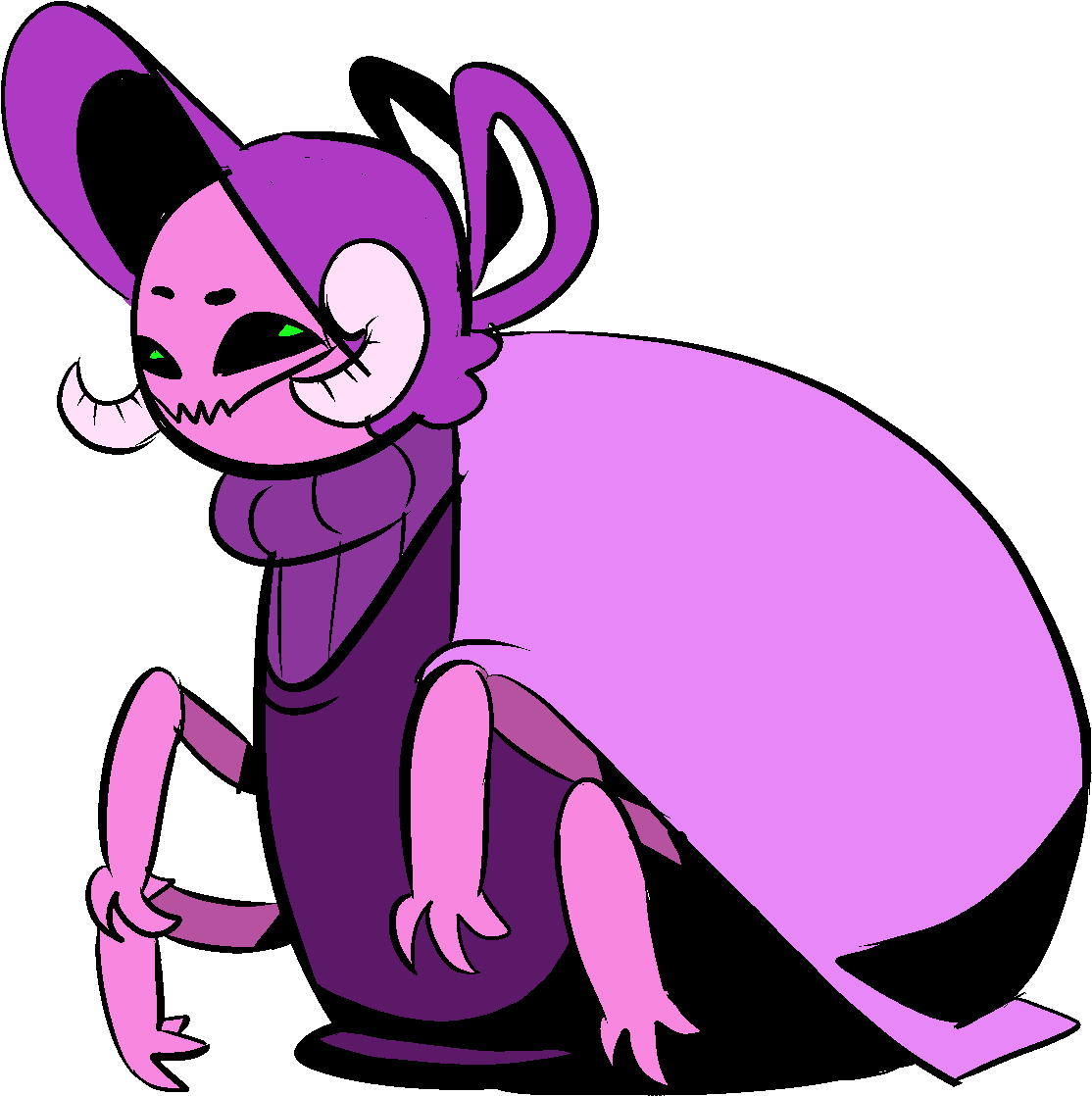 She's An Old Bug Like Demon Lady - Portable Network Graphics (1160x1200), Png Download
