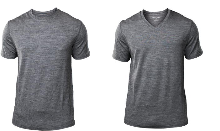 Dark Grey T Shirt V Neck (800x533), Png Download