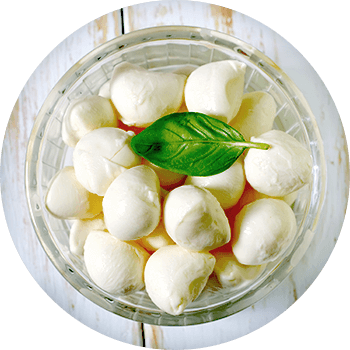 Buffalo Mozzarella - Cheese (350x350), Png Download
