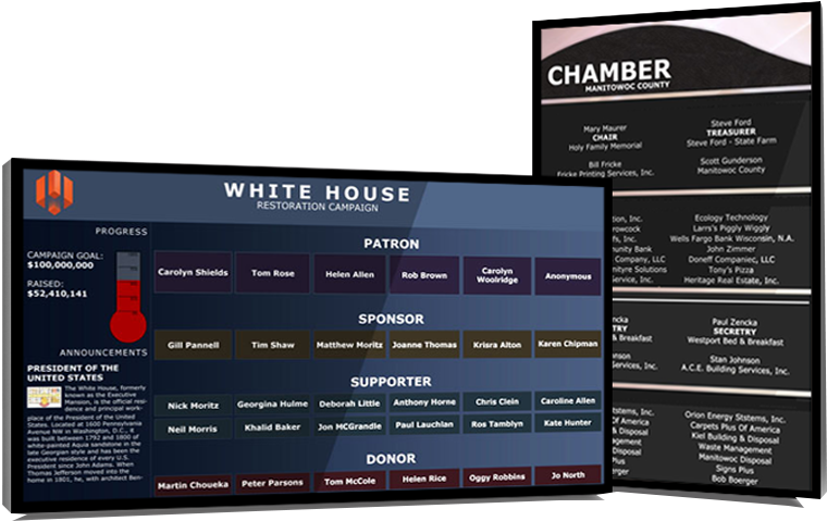 Donor Recognition Wall (776x622), Png Download