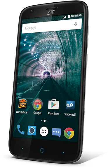 We're Giving Away A Zte Warp 7 To Three Android Central - Zte Warp 7 Boost Mobile (550x570), Png Download