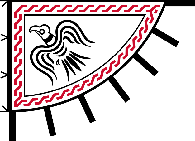 Norway - Kingdom Of Denmark Flag (626x452), Png Download