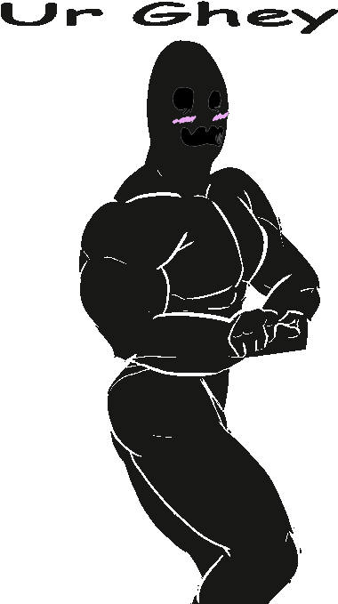 I Made A Spooky Ghost Face For You Guys - Vector Graphics (467x700), Png Download