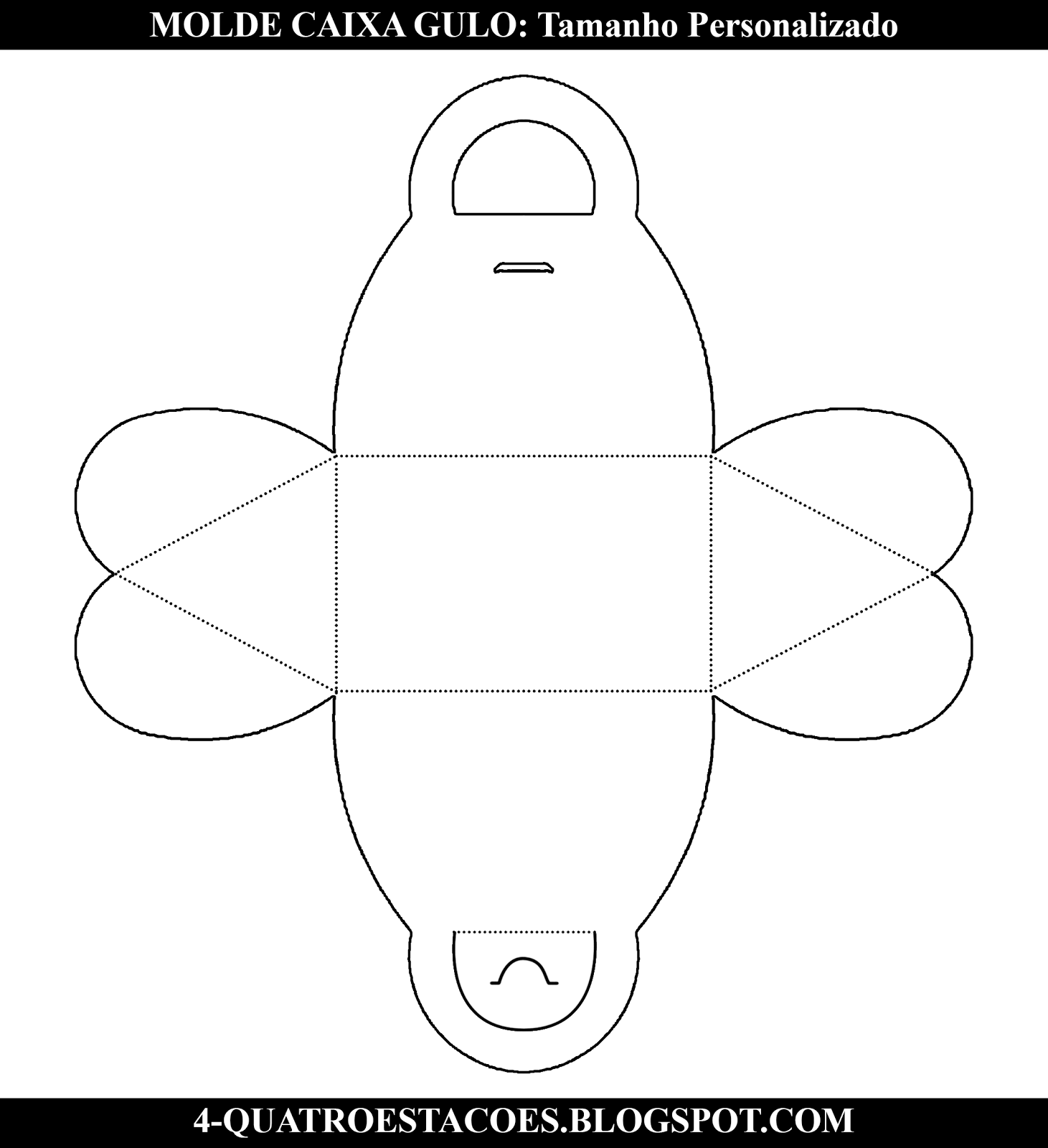 Molde Limpo Para Imprimir Png, Transparente Caixa Gulo - Moldes De Caixa Png (1461x1600), Png Download