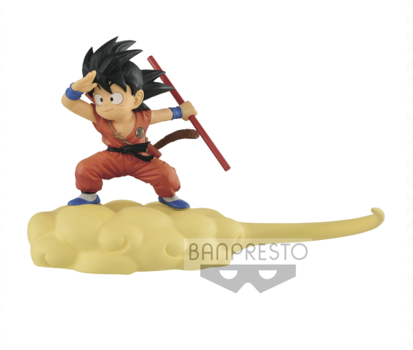 Dragon Ball Figure Pure Heart Figure Kintoun Kid Goku - Dragon Ball Banpresto Cloud (599x800), Png Download