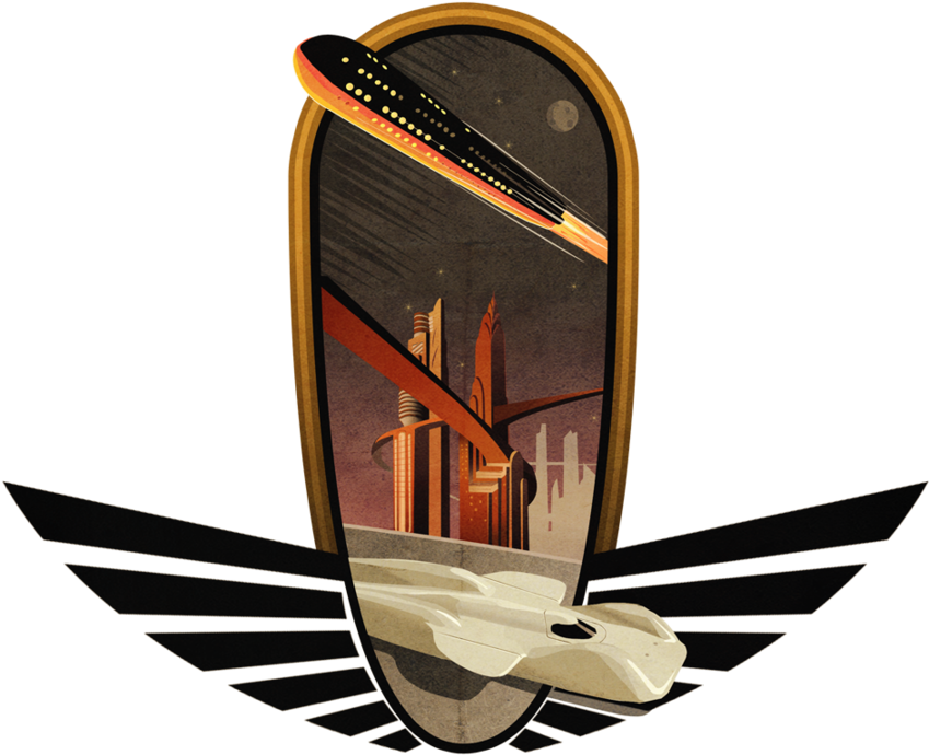 Retro 'logo' Look Sorry, I Don't Know The Artist's - Canal And River Trust Logo (900x771), Png Download