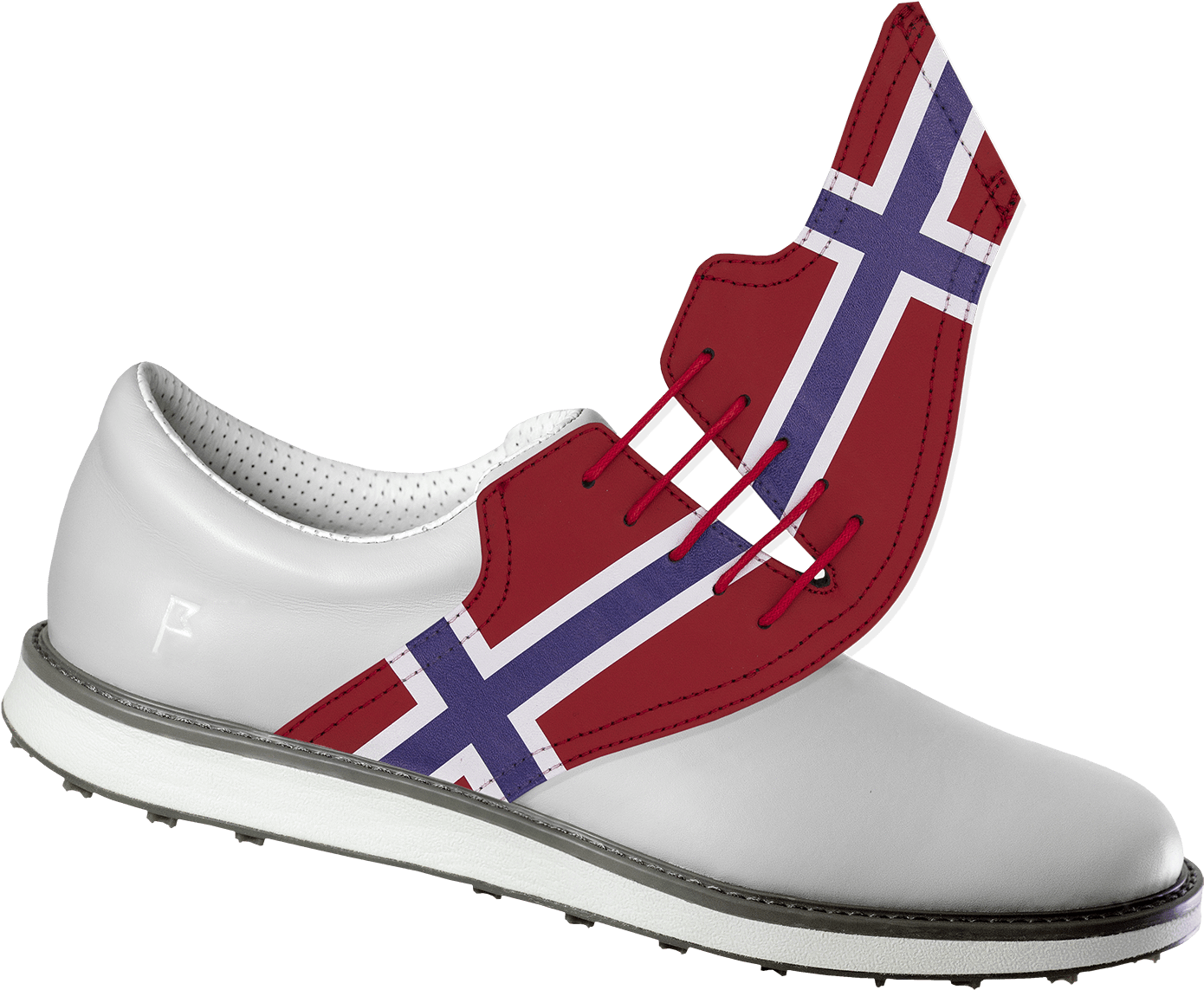 Norway Saddle On Jack Grace Grey Innovator - State Forty Eight (1800x1418), Png Download