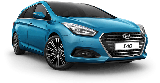 New I40 Tourer - Hyundai I40 Tourer Transparent (650x400), Png Download