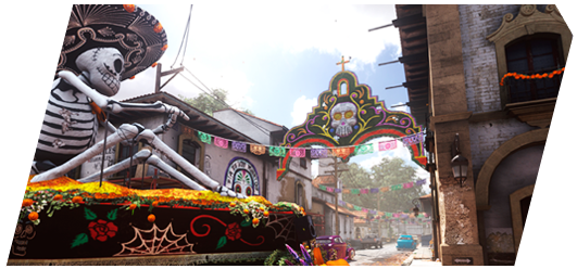 01 Of - Call Of Duty Mexico Map (579x247), Png Download