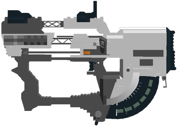 Pause - Assault Rifle (1100x445), Png Download