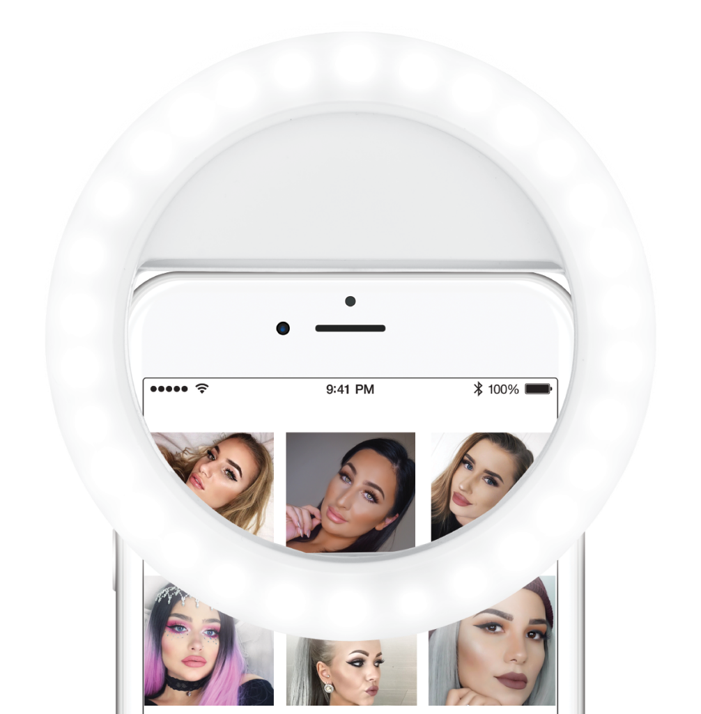 Led Selfie Ring Light - Light-emitting Diode (1024x1024), Png Download
