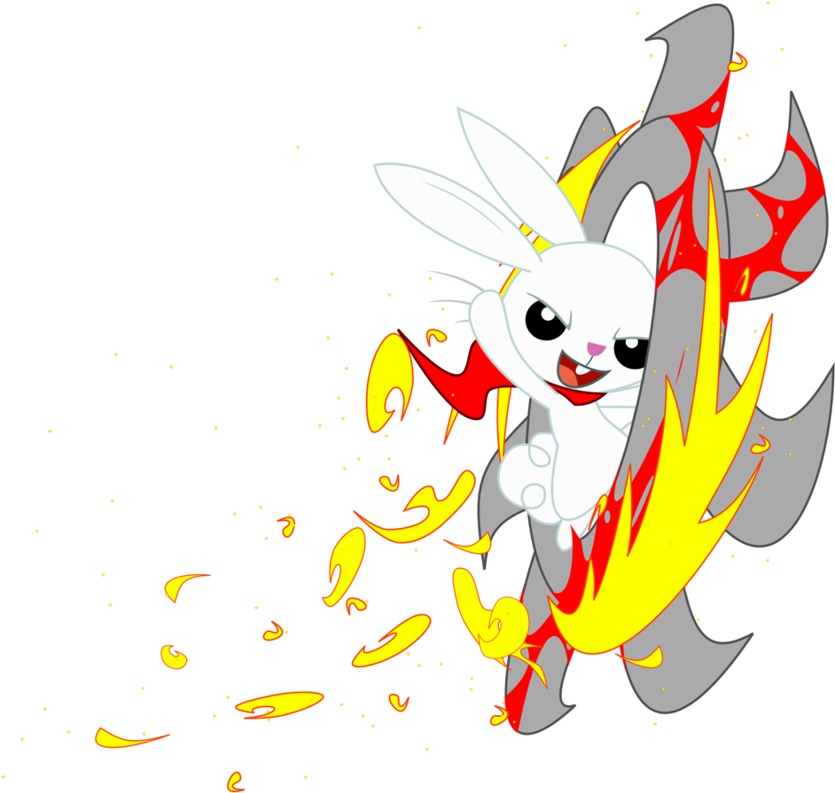 Angel Bunny, Artist - Hell Yeah Fan Art (1024x941), Png Download