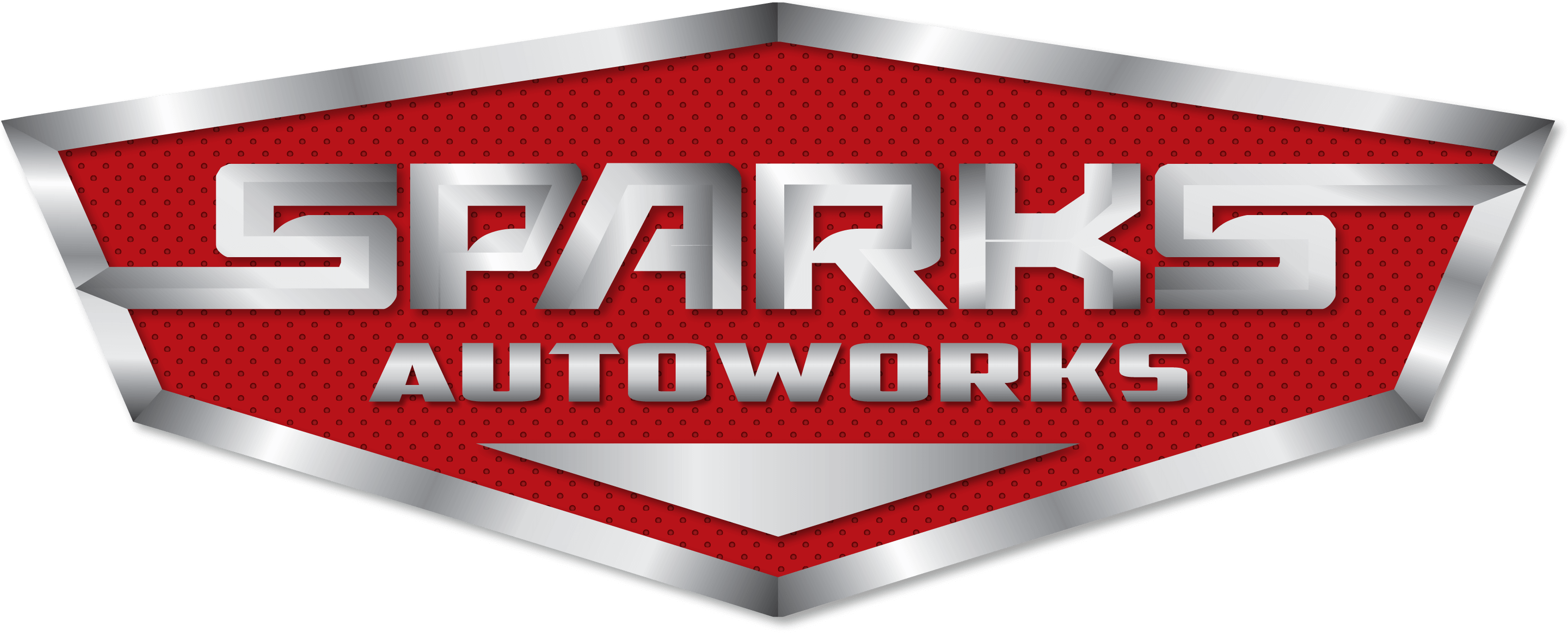 Premier Auto Body Shop - Sparks Autoworks (3163x1258), Png Download