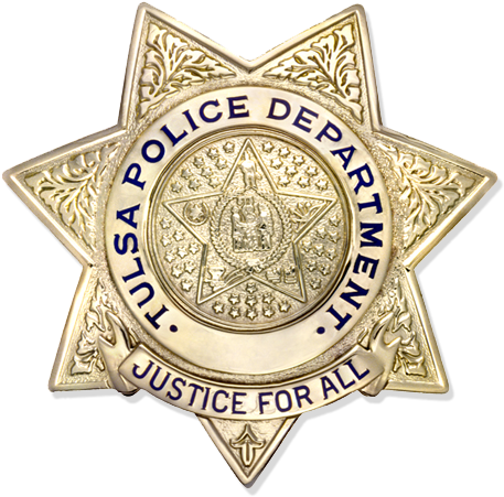 Tulsa Police Department Badge (500x500), Png Download