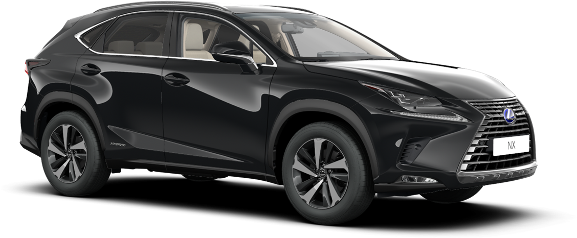 Configure Your Car - Lexus Nx 300 Black (1130x520), Png Download