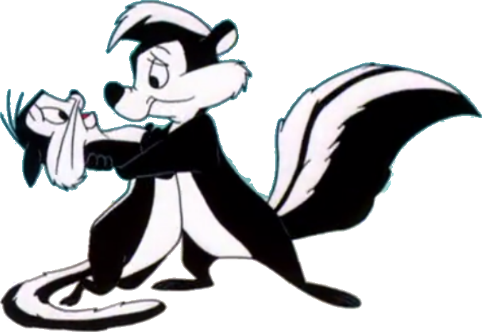 Report Abuse - Pepé Le Pew (676x467), Png Download