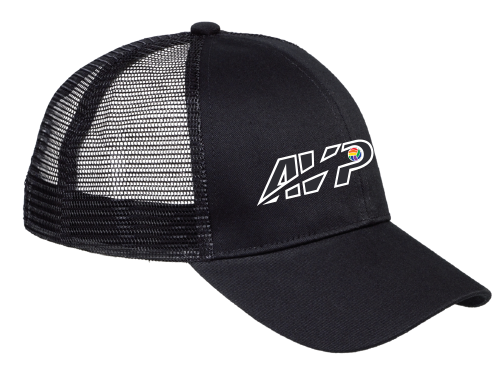 Avp Pride Retro Logo Adjustable Cap - Big Accessories 6-panel Structured Trucker Cap Bx019 (500x667), Png Download