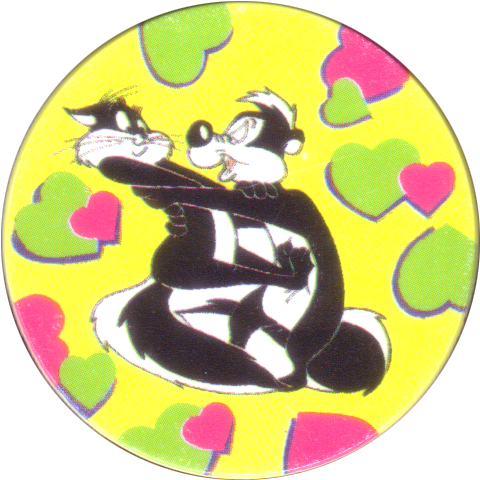 Flippos > 001 075 Flippo 11 Pepe Le Pew - Pepe Le Pew And Penelope (500x500), Png Download