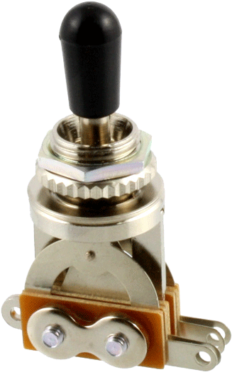 Allparts Ep 0066 000 Short Straight Toggle Switch - Allparts Allparts Ep-0066-000 Toggle Switch, 3-way, (1000x1000), Png Download