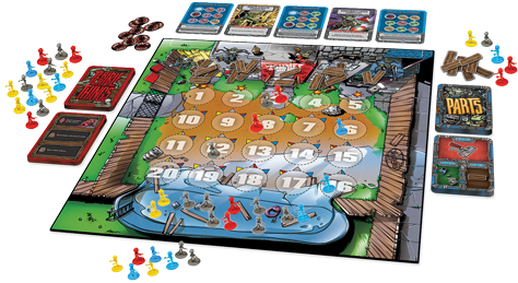 During A Player's Turn They'll Have To Draw A Terrible - Privateer Press Board Games - Zombies Keep Out (520x358), Png Download
