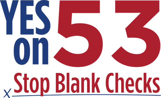 Yes On Prop - Yes On Proposition 53 (540x328), Png Download